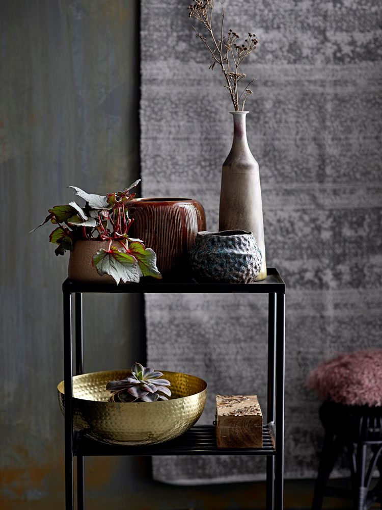 Bowls - Mettemarie Bowl, Gold, Metal  - BLOOMINGVILLE MULTIBRAND HOUSE
