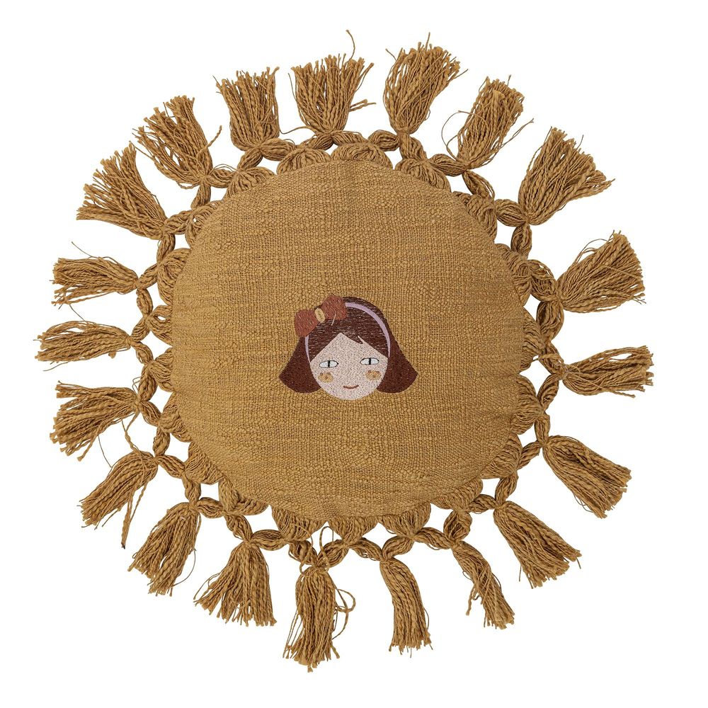 Coussins - Elinna Coussin, Jaune, Coton - BLOOMINGVILLE MINI