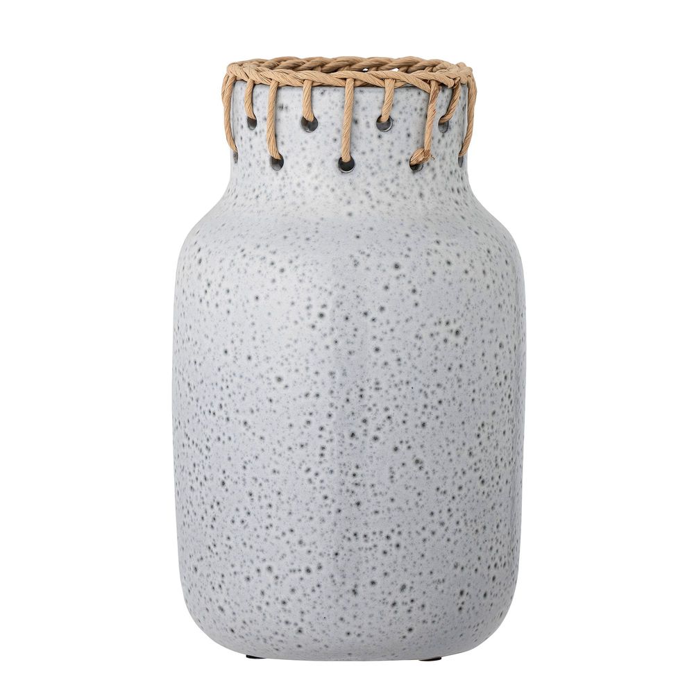 Vases - Janel Vase, Gris, Céramique - BLOOMINGVILLE MULTIBRAND HOUSE