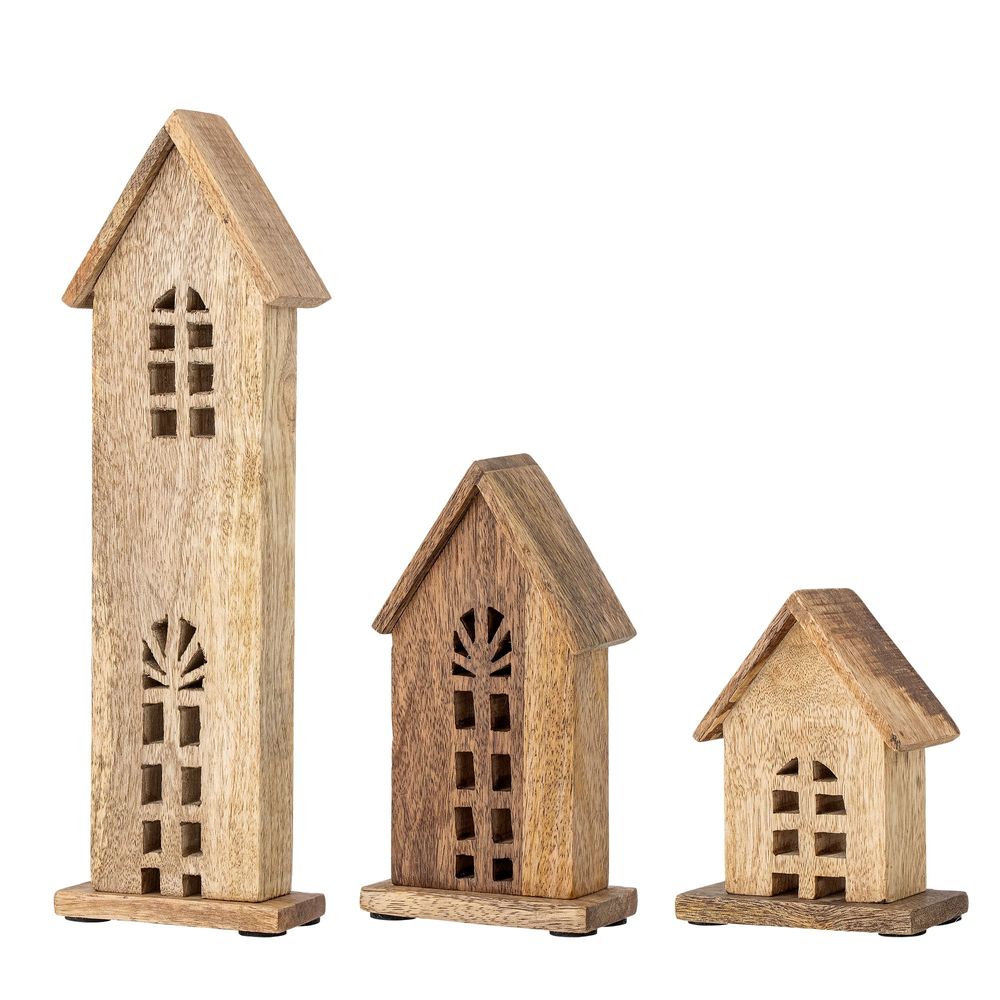 Decorative objects - Culine Deco, Nature, Mango Set of 3 - BLOOMINGVILLE MULTIBRAND HOUSE