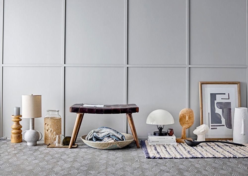 Plaids - Milas Plaid, Blue, Coton recyclé  - BLOOMINGVILLE MULTIBRAND HOUSE