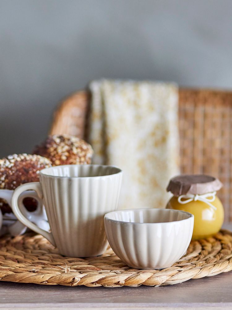 Mugs - Latina Mug, Nature, Stoneware - BLOOMINGVILLE MULTIBRAND HOUSE
