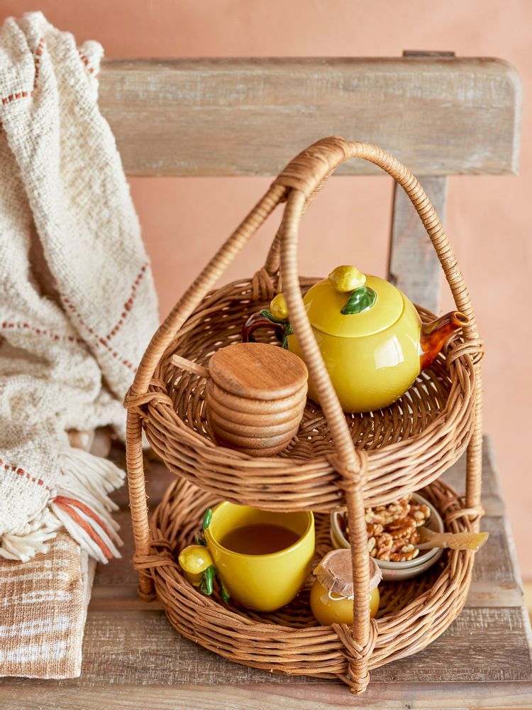 Kitchen utensils - Limone Teapot, Yellow, Stoneware - CREATIVE COLLECTION