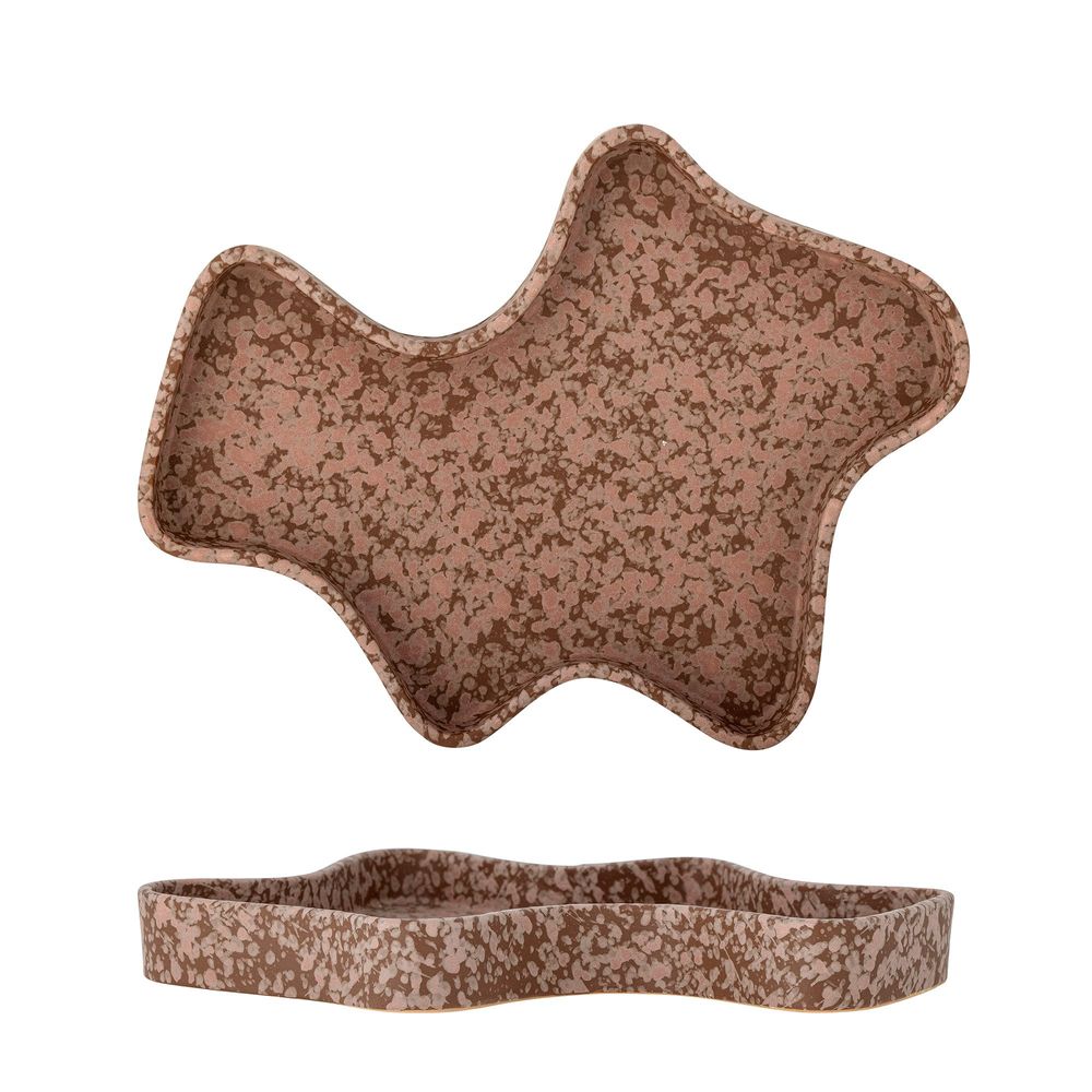 Trays - Lakey Tray, Brown, Stoneware - BLOOMINGVILLE MULTIBRAND HOUSE
