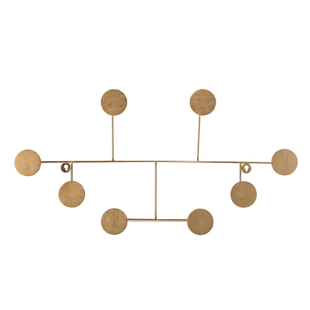 Mounting accessories - Fia Coat Rack, Brass, Metal - BLOOMINGVILLE MULTIBRAND HOUSE