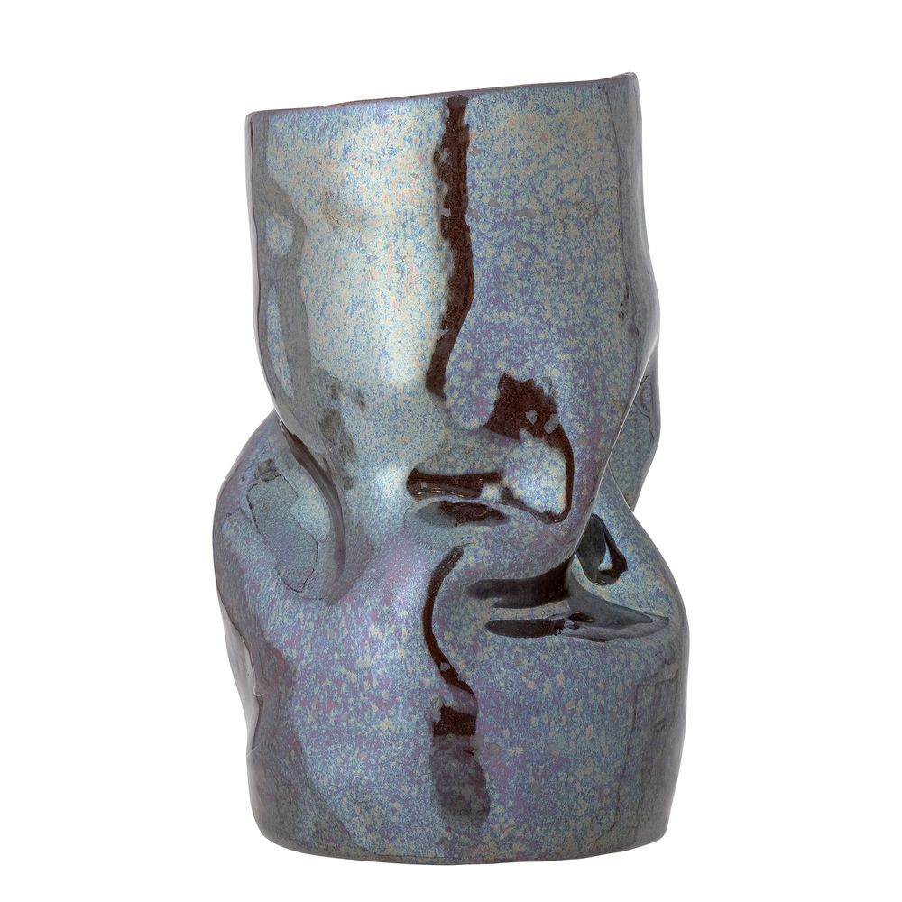Vases - Apio Vase, Black, Stoneware  - BLOOMINGVILLE MULTIBRAND HOUSE
