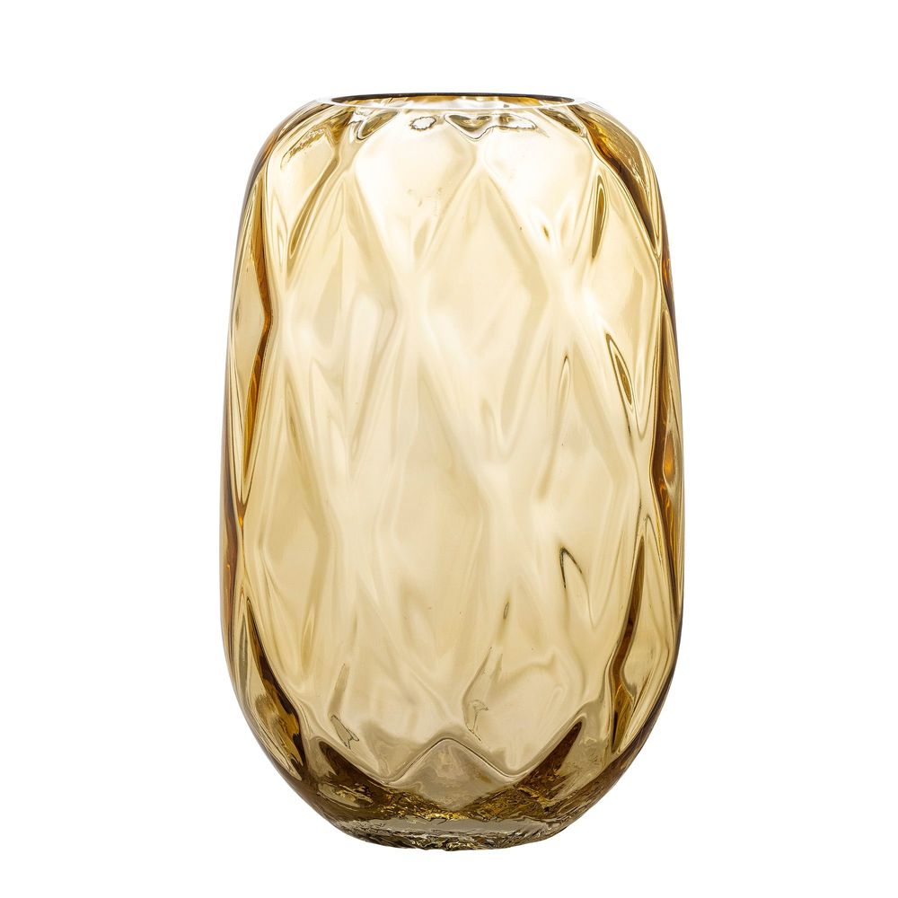 Vases - Klarasofie Vase, Jaune, Verre - BLOOMINGVILLE MULTIBRAND HOUSE