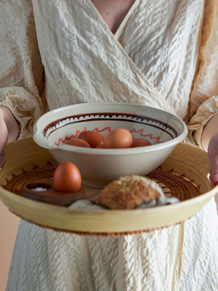 Bowls - Heikki Bowl, Brown, Stoneware  - BLOOMINGVILLE MULTIBRAND HOUSE