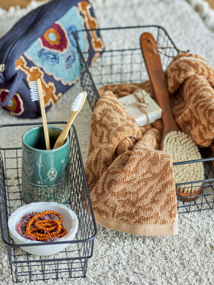Paniers - Seerah Panier, Noir, Métal Set of 2 - BLOOMINGVILLE MULTIBRAND HOUSE