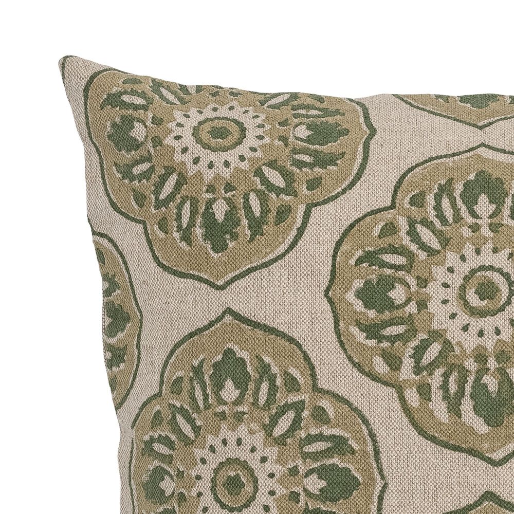 Coussins - Nicolina Coussin, Verte, Lin - CREATIVE COLLECTION