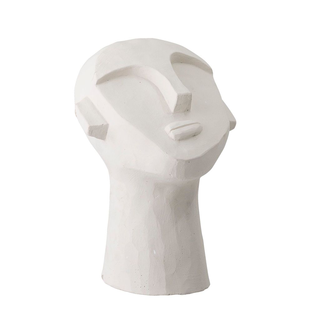 Decorative objects - Indo Deco, White, Cement  - BLOOMINGVILLE MULTIBRAND HOUSE