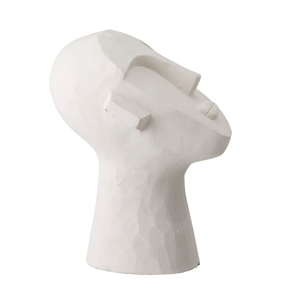 Decorative objects - Indo Deco, White, Cement  - BLOOMINGVILLE MULTIBRAND HOUSE