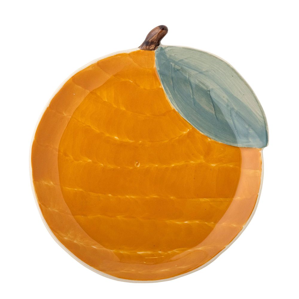 Everyday plates - Agnes Plate, Orange, Stoneware - BLOOMINGVILLE MINI