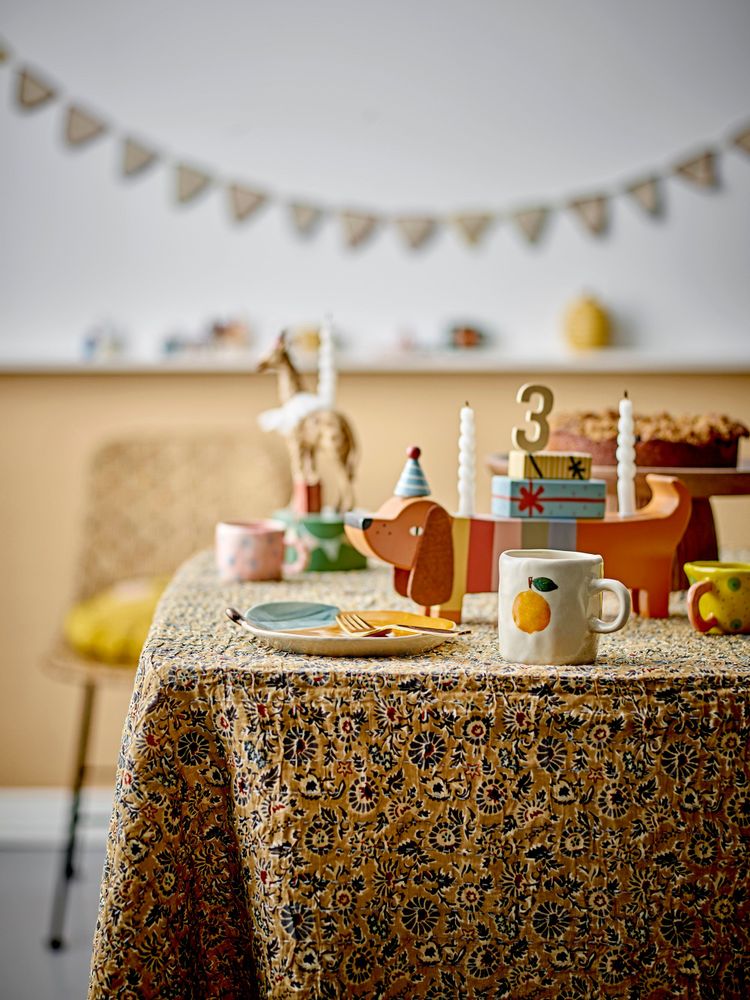 Everyday plates - Agnes Plate, Orange, Stoneware - BLOOMINGVILLE MINI
