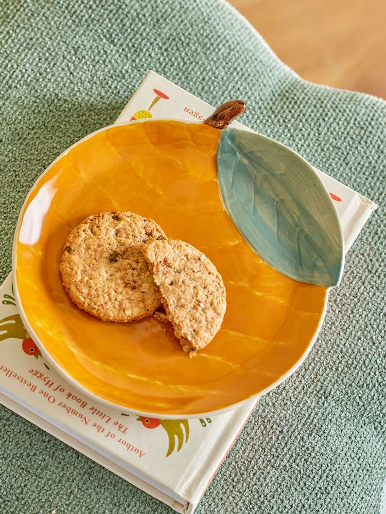 Everyday plates - Agnes Plate, Orange, Stoneware - BLOOMINGVILLE MINI