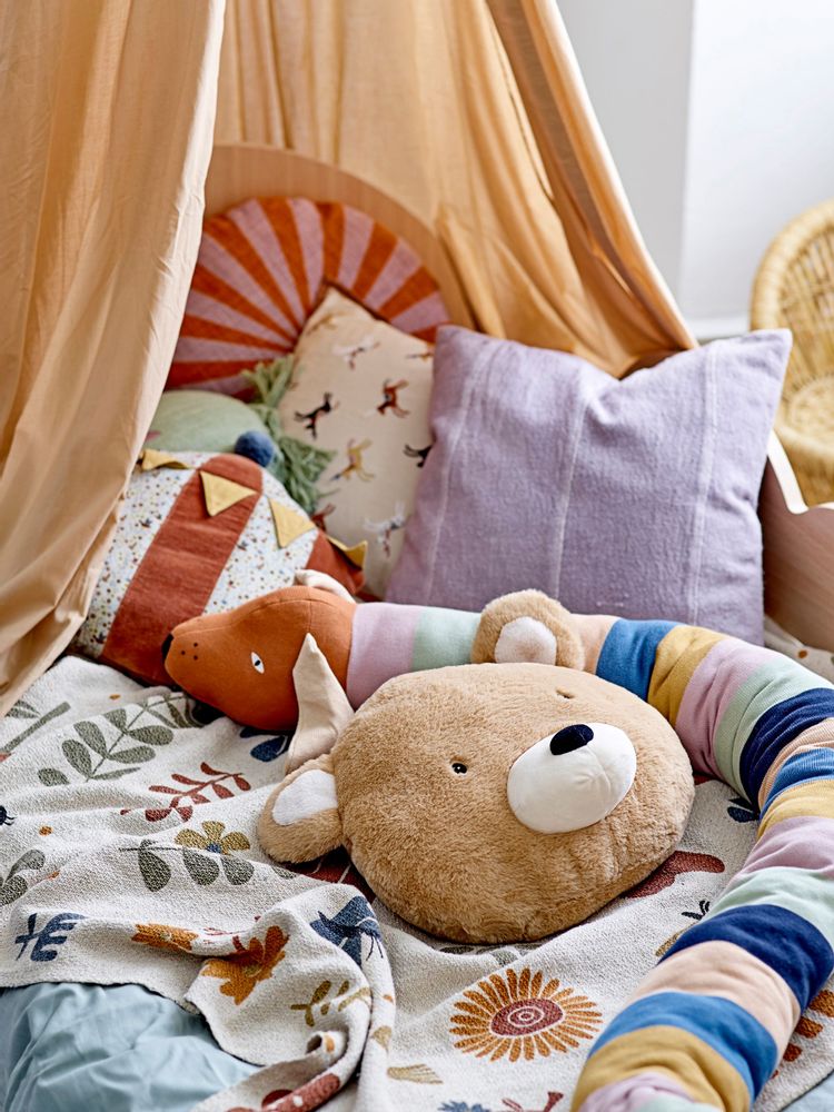 Coussins - Doglas Coussin, Marron, Coton  - BLOOMINGVILLE MINI