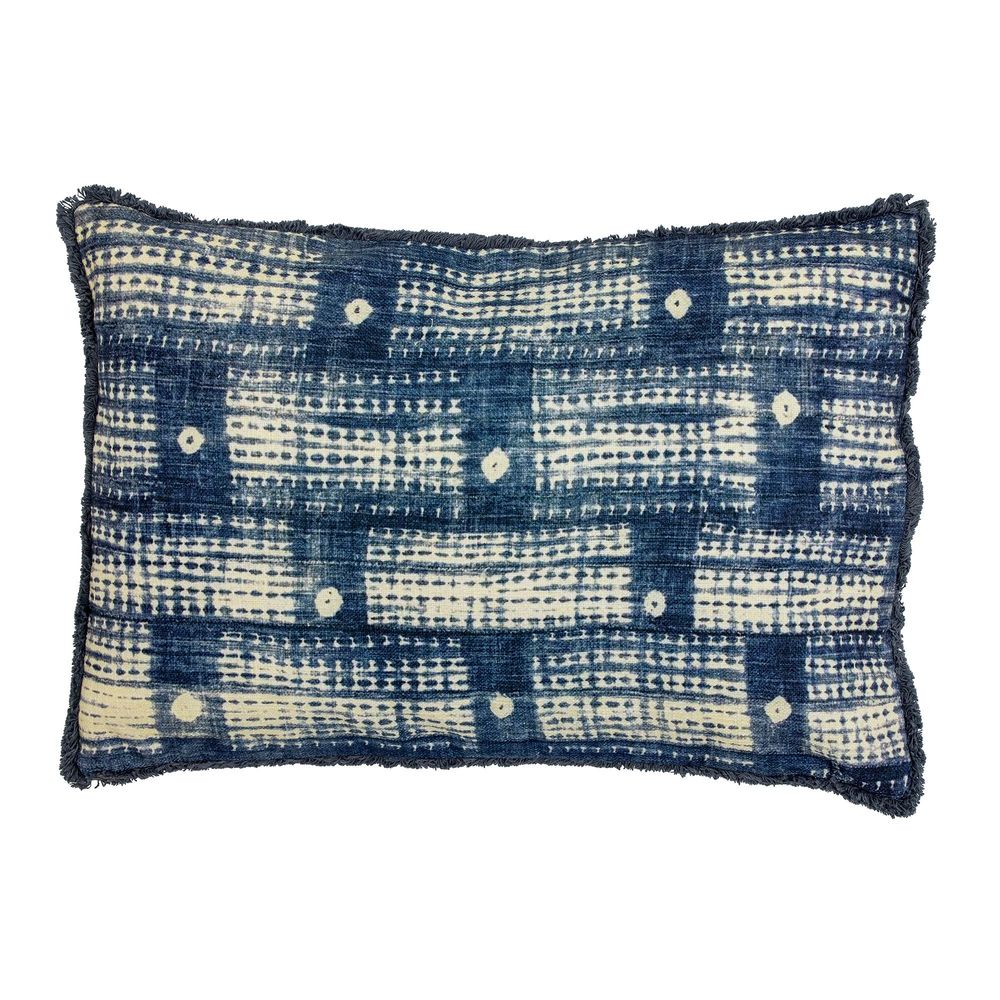 Coussins - Fillippa Coussin, Blue, Coton  - CREATIVE COLLECTION