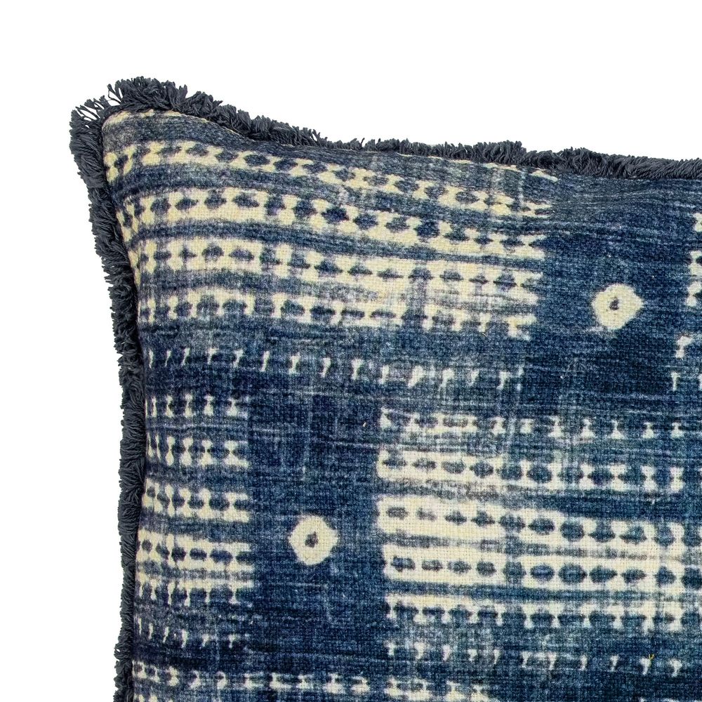 Coussins - Fillippa Coussin, Blue, Coton  - CREATIVE COLLECTION