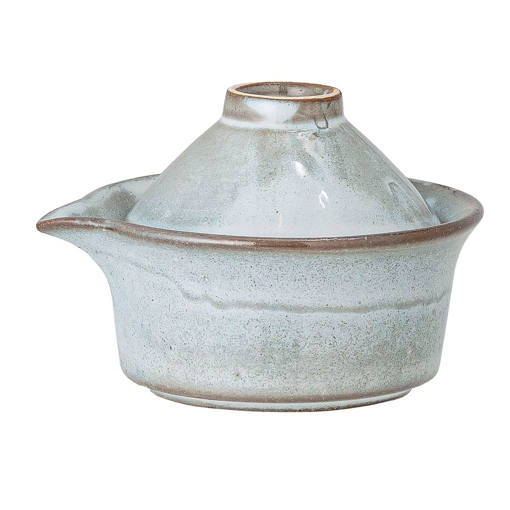Bowls - Masami Soya Jug w/2 bowls, Nature, Stoneware - BLOOMINGVILLE MULTIBRAND HOUSE