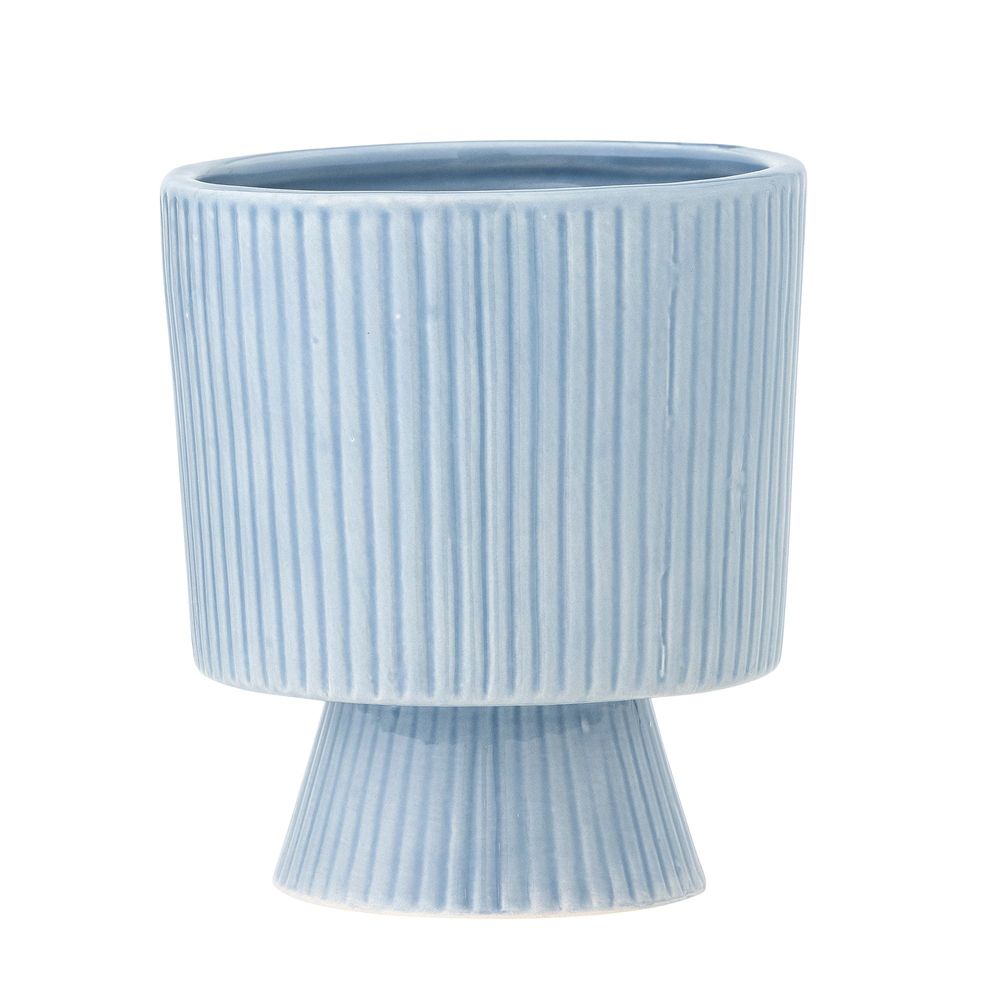 Pots de fleurs - Ayleen Pot de fleurs, Blue, Grès - BLOOMINGVILLE MULTIBRAND HOUSE