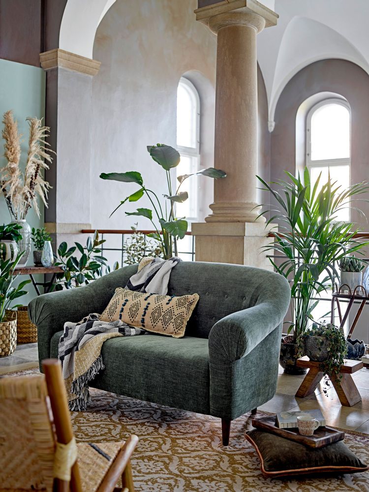 Coussins - Aurial Coussin, Verte, Coton - CREATIVE COLLECTION