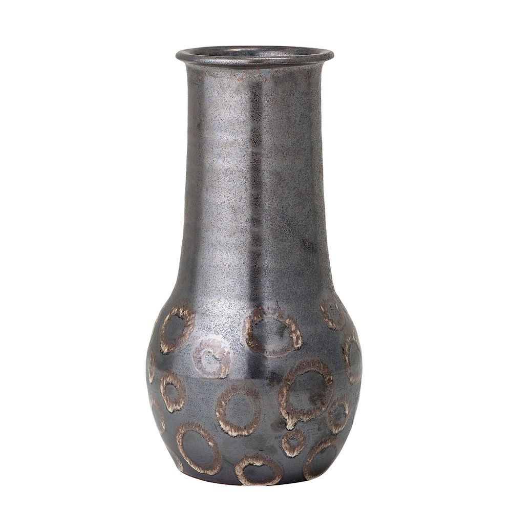 Vases - Gorm Vase déco, Noir, Terre cuite - BLOOMINGVILLE MULTIBRAND HOUSE