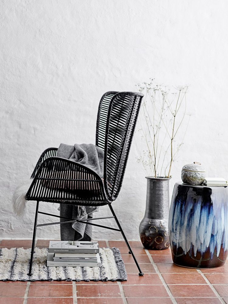 Vases - Gorm Vase déco, Noir, Terre cuite - BLOOMINGVILLE MULTIBRAND HOUSE