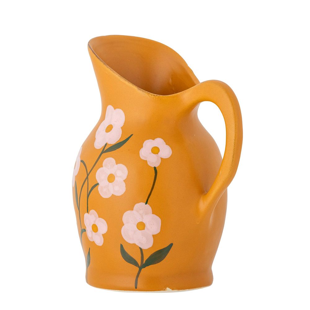Carafes - Lili Jug, Orange, Stoneware  - CREATIVE COLLECTION