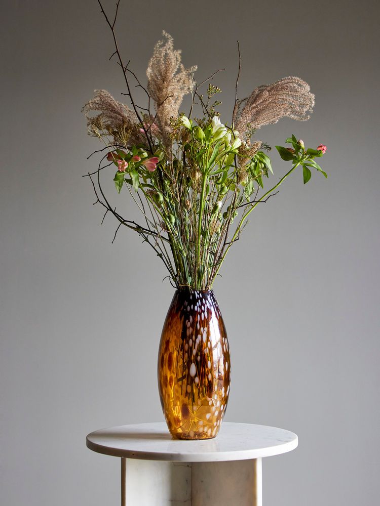 Vases - Daraz Vase, Marron, Verre - BLOOMINGVILLE MULTIBRAND HOUSE