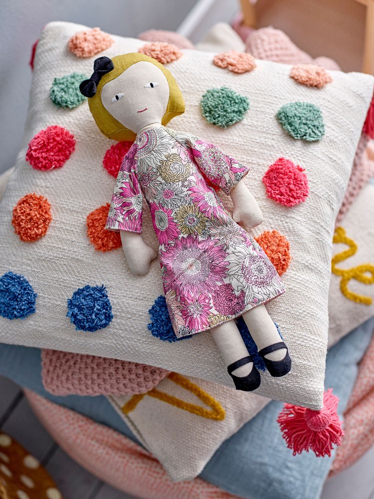 Toys - Molly and Vida Doll, Rose, Cotton Set of 2 - BLOOMINGVILLE MINI