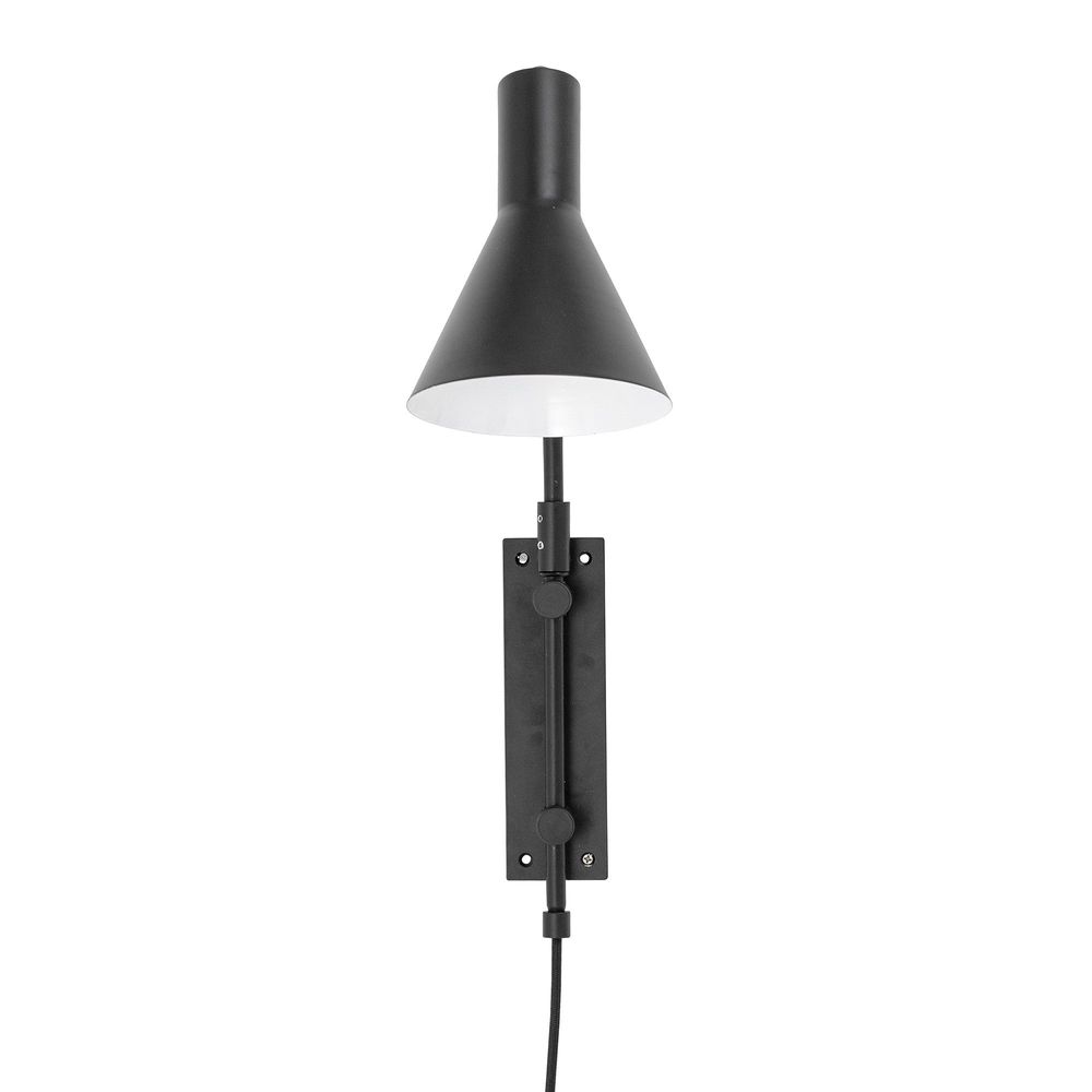 Wall lamps - Edil Wall Lamp, Black, Metal - BLOOMINGVILLE MULTIBRAND HOUSE