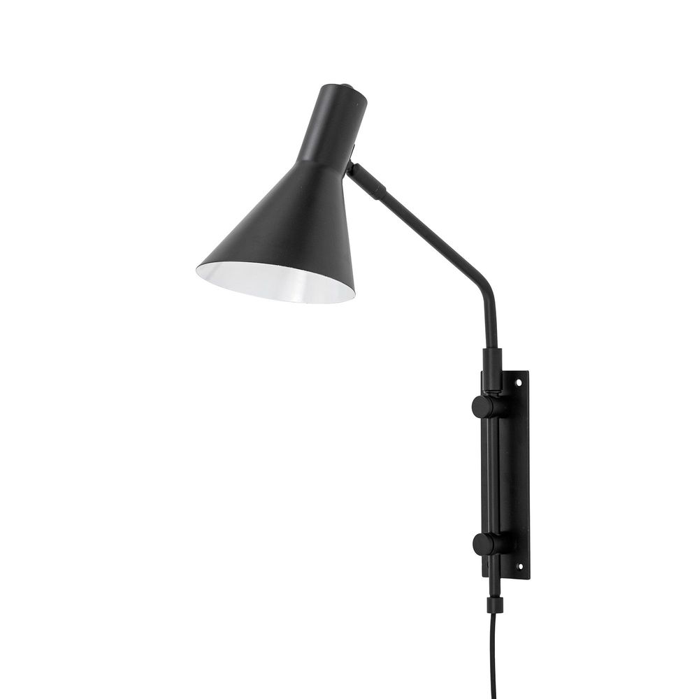 Wall lamps - Edil Wall Lamp, Black, Metal - BLOOMINGVILLE MULTIBRAND HOUSE