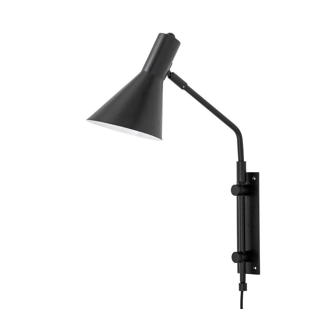 Wall lamps - Edil Wall Lamp, Black, Metal - BLOOMINGVILLE MULTIBRAND HOUSE
