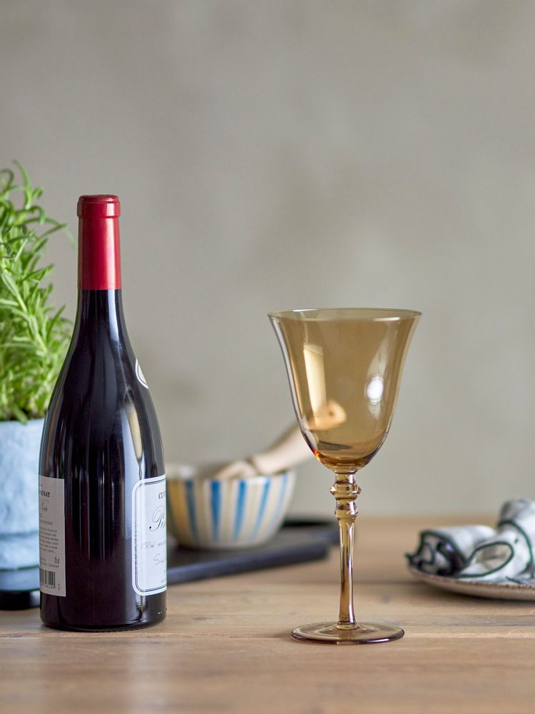 Verres - Viaja Verre à vin, Marron, Verre - BLOOMINGVILLE MULTIBRAND HOUSE