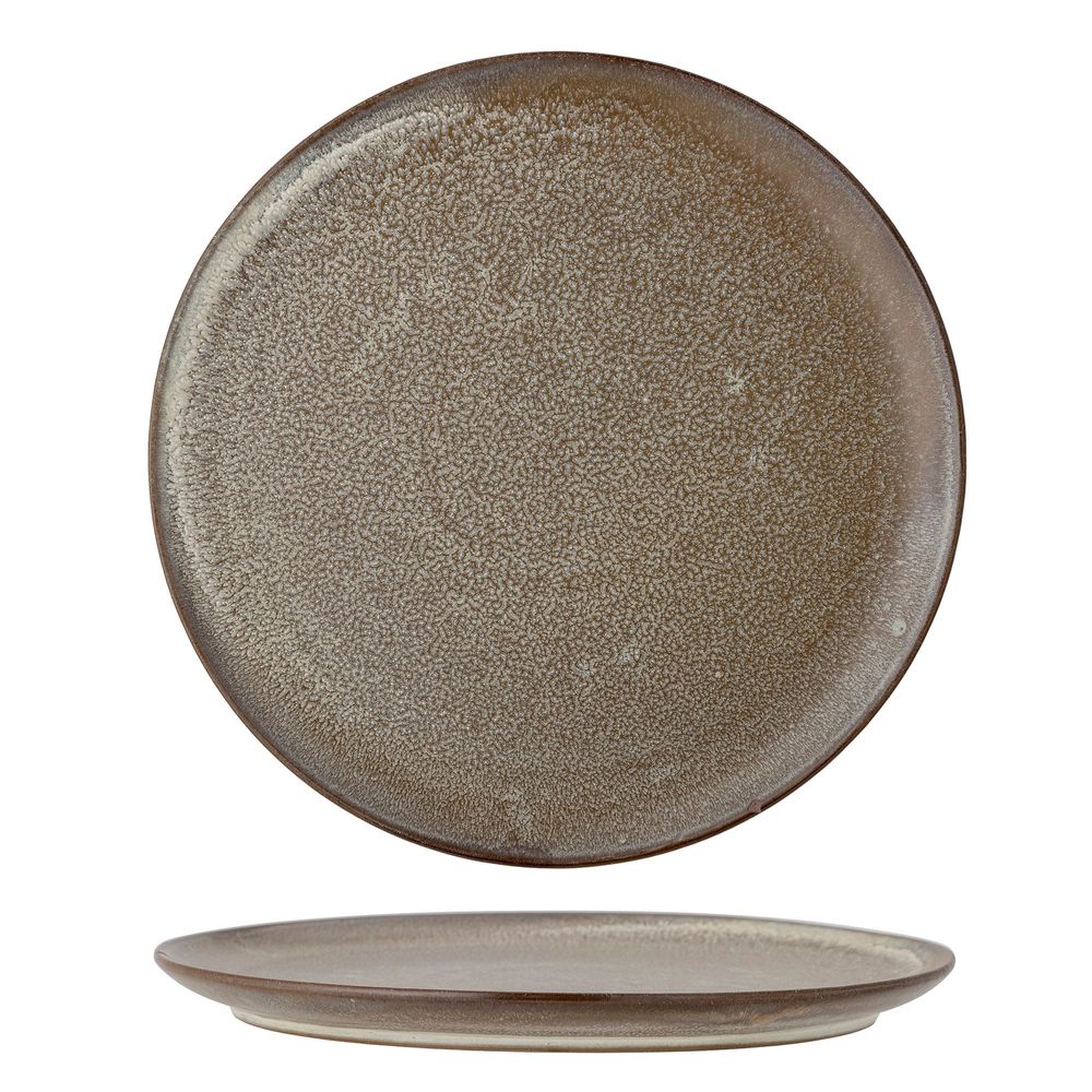 Assiettes au quotidien - Nohr Assiette, Marron, Grès - BLOOMINGVILLE MULTIBRAND HOUSE