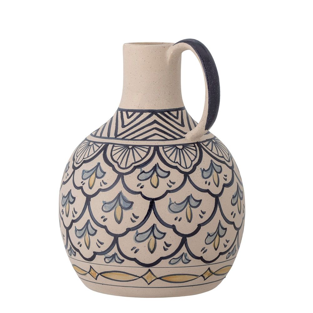 Vases - Nadya Vase, Blue, Stoneware  - BLOOMINGVILLE MULTIBRAND HOUSE