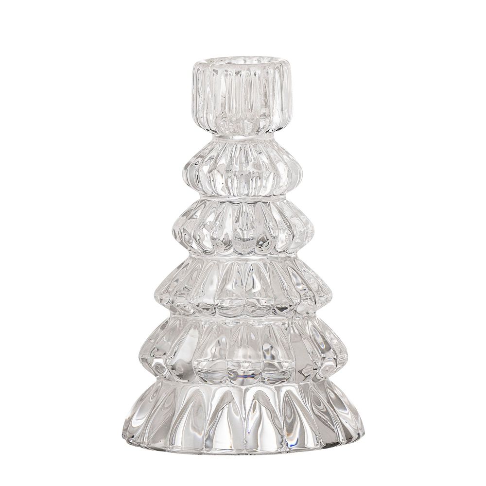 Candlesticks and candle holders - Saynab Candle Holder, Clear, Glass - BLOOMINGVILLE MULTIBRAND HOUSE