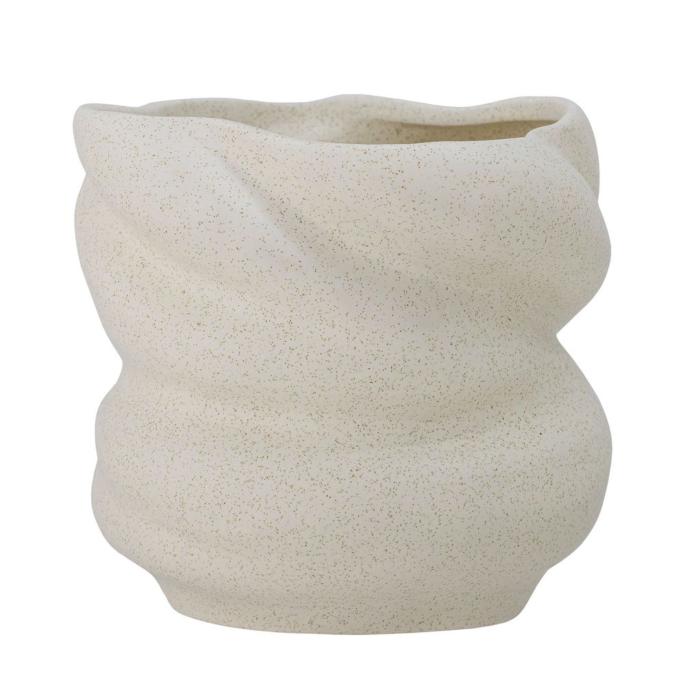 Pots de fleurs - Orana Pot de fleurs, Blanc, Grès - BLOOMINGVILLE MULTIBRAND HOUSE