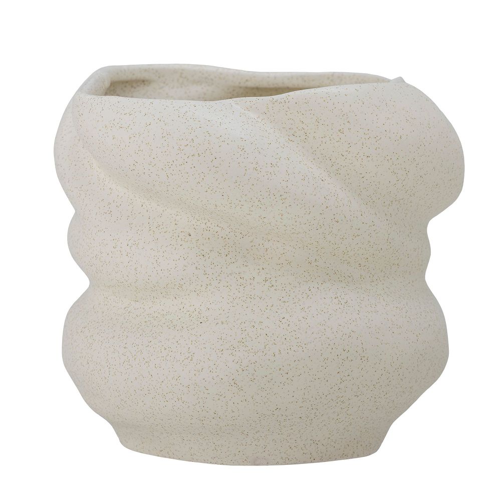 Pots de fleurs - Orana Pot de fleurs, Blanc, Grès - BLOOMINGVILLE MULTIBRAND HOUSE
