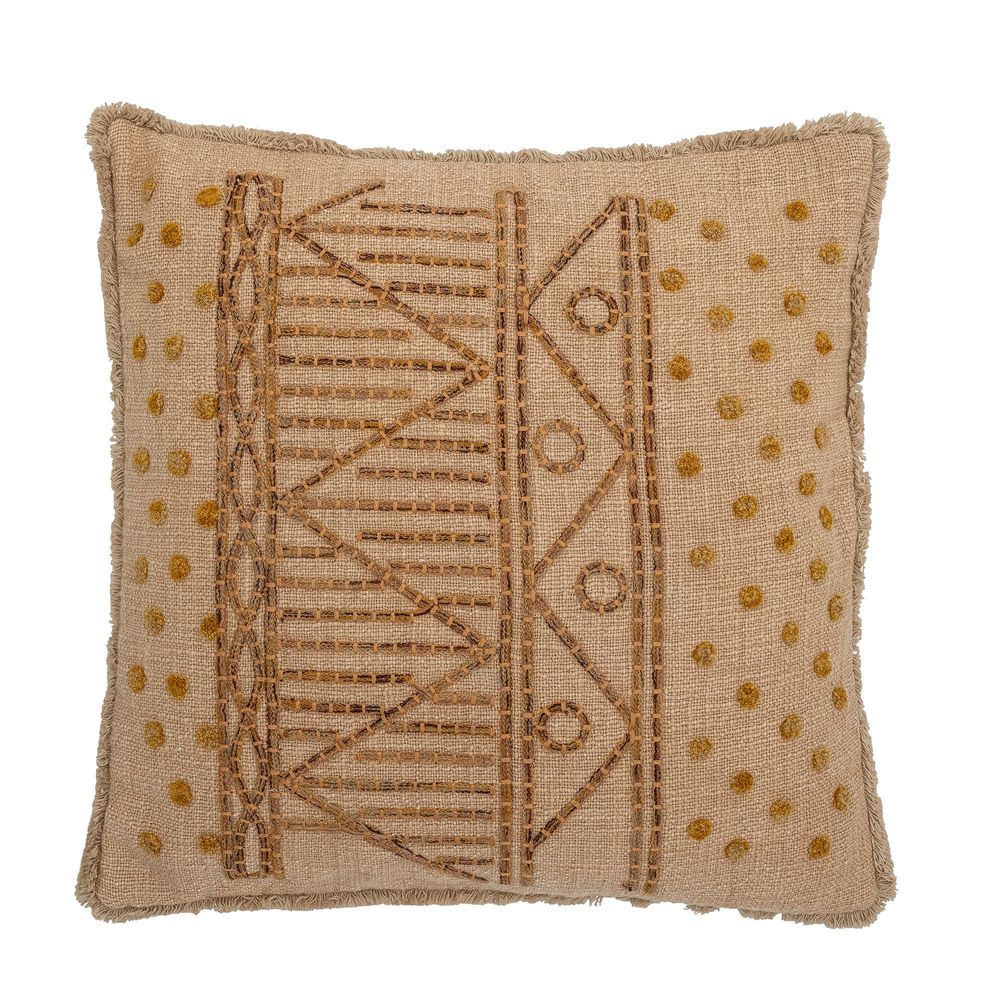 Cushions - Taranto Cushion, Nature, Cotton  - BLOOMINGVILLE MULTIBRAND HOUSE