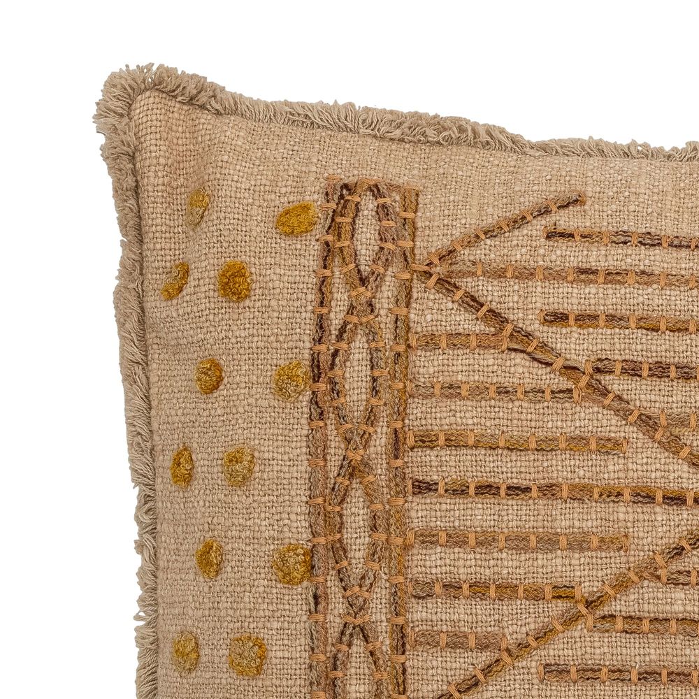 Cushions - Taranto Cushion, Nature, Cotton  - BLOOMINGVILLE MULTIBRAND HOUSE