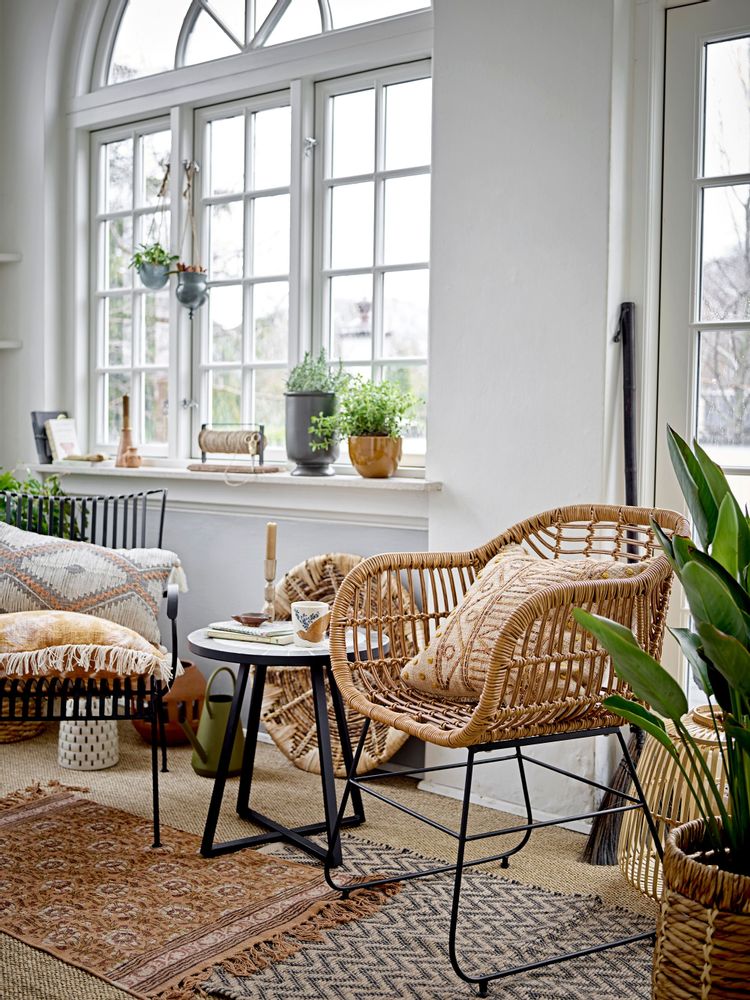 Cushions - Taranto Cushion, Nature, Cotton  - BLOOMINGVILLE MULTIBRAND HOUSE