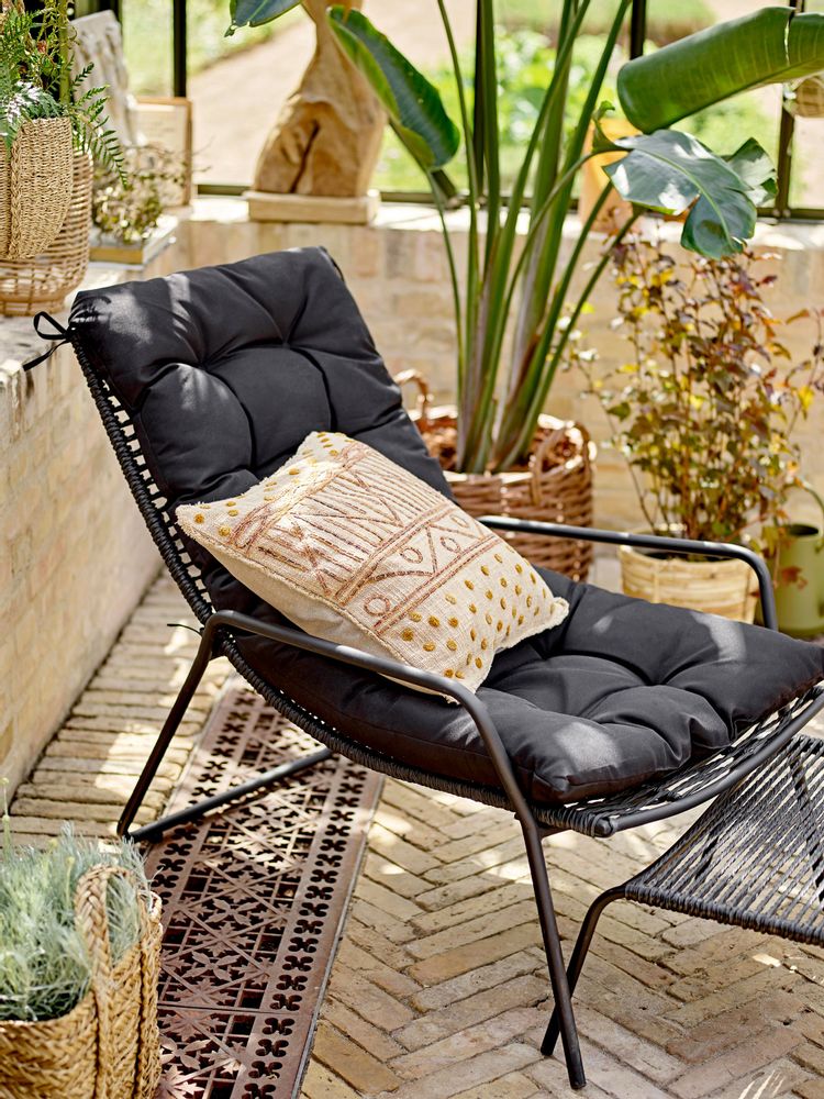 Cushions - Taranto Cushion, Nature, Cotton  - BLOOMINGVILLE MULTIBRAND HOUSE