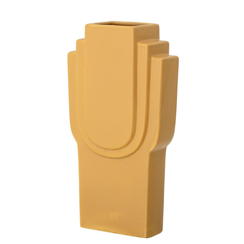 Vases - Ata Vase, Jaune, Grès - BLOOMINGVILLE MULTIBRAND HOUSE