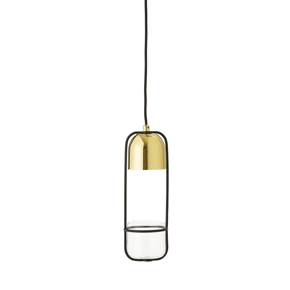 Suspensions - Gullak Lampe à suspension, Or, Métal - BLOOMINGVILLE MULTIBRAND HOUSE