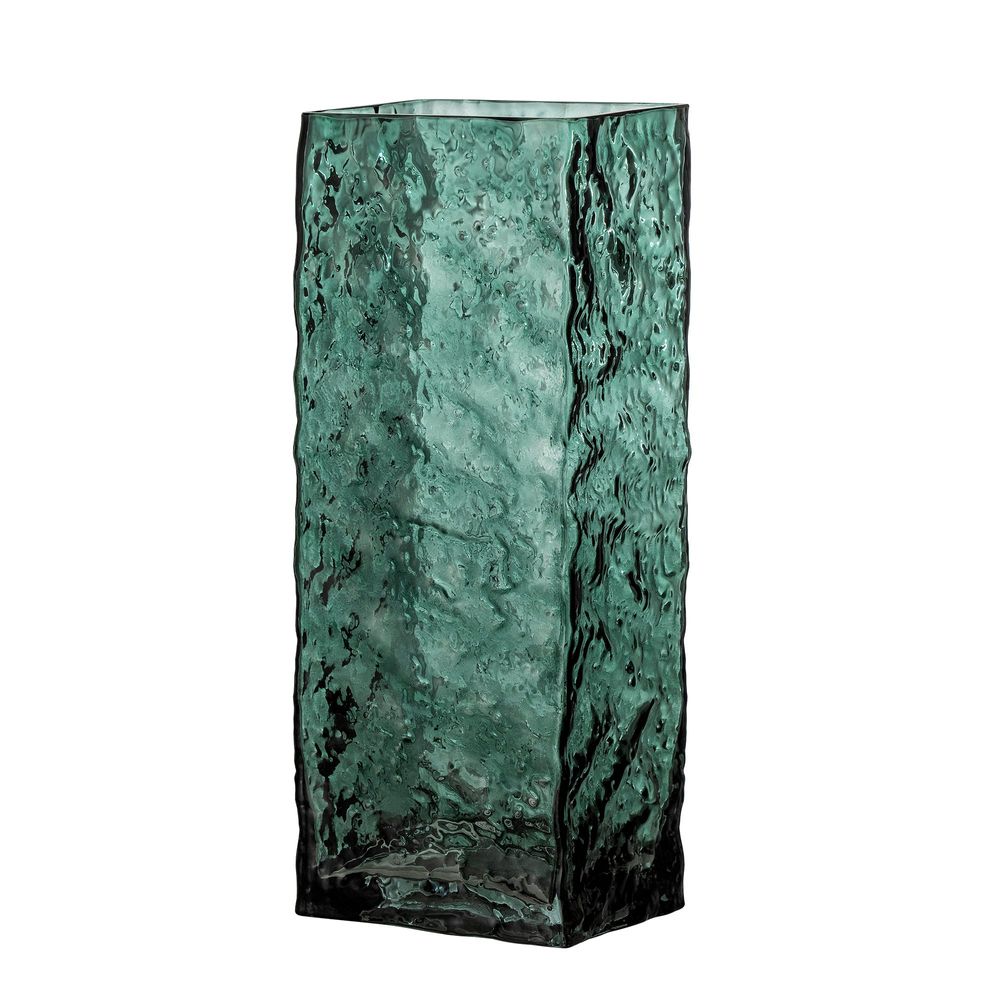 Vases - Remon Vase, Green, Glass  - BLOOMINGVILLE MULTIBRAND HOUSE