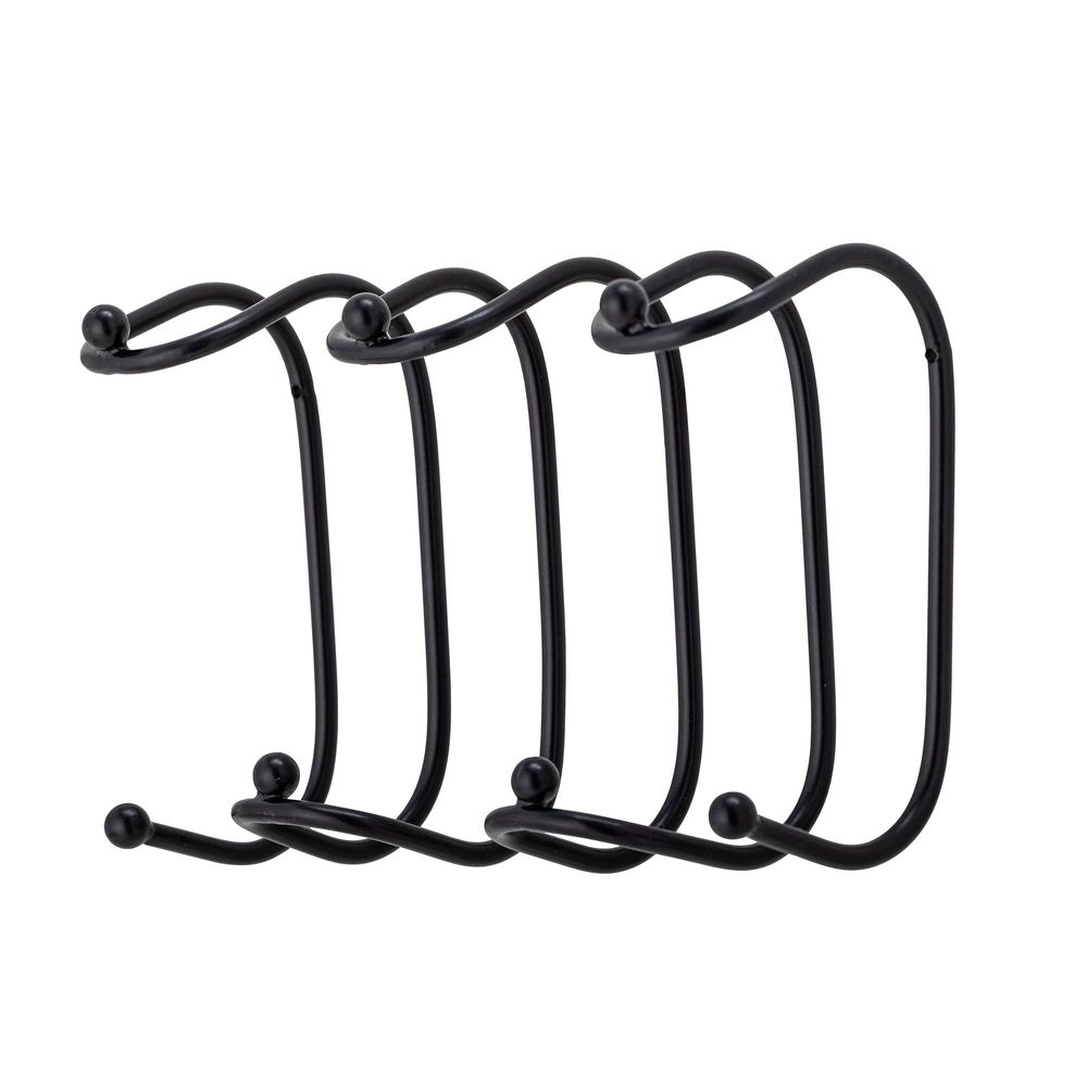 Mounting accessories - Maltha Coat Rack, Black, Metal - BLOOMINGVILLE MULTIBRAND HOUSE