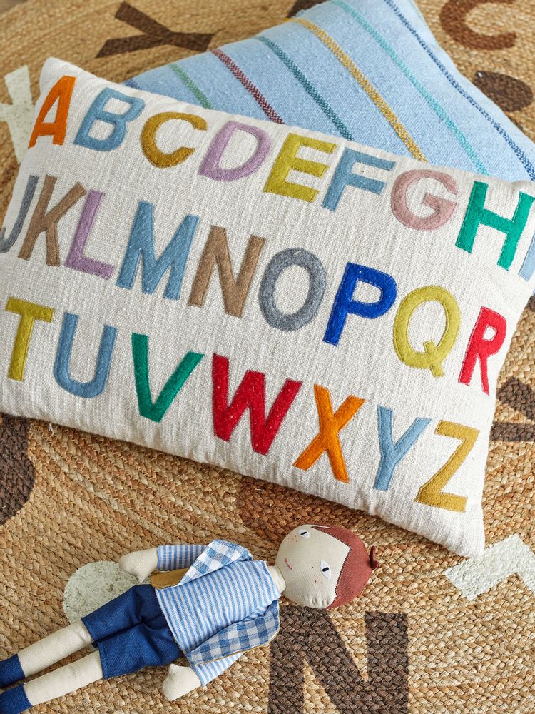 Coussins - Lexi Coussin, Nature, Coton - BLOOMINGVILLE MINI