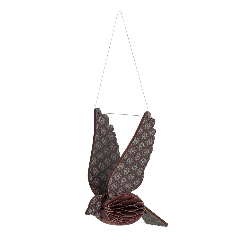 Guirlandes et boules de Noël - Sagalin Bibelot, Marron, MDF - BLOOMINGVILLE MULTIBRAND HOUSE
