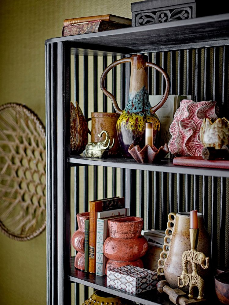Vases - Mahnoor Vase, Marron, Grès  - CREATIVE COLLECTION